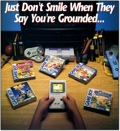 Classic Game Boy Ads: Gamepros Handheld Holiday Catalog 