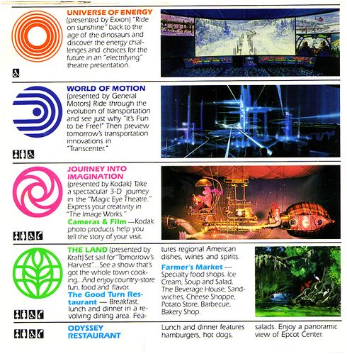 epcot pamphet