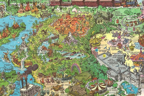 Nature's Wonderland map