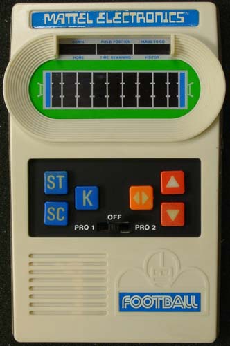 Handheld football game