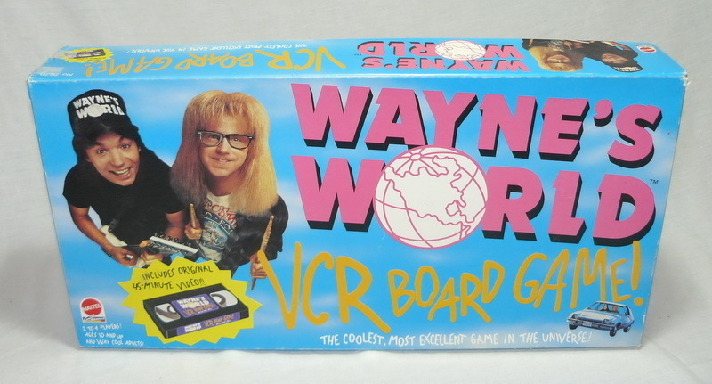 Wayne's World Board Game Cover