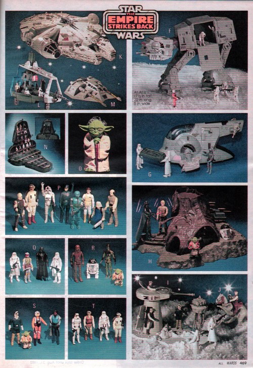 Empire Strikes Back toys