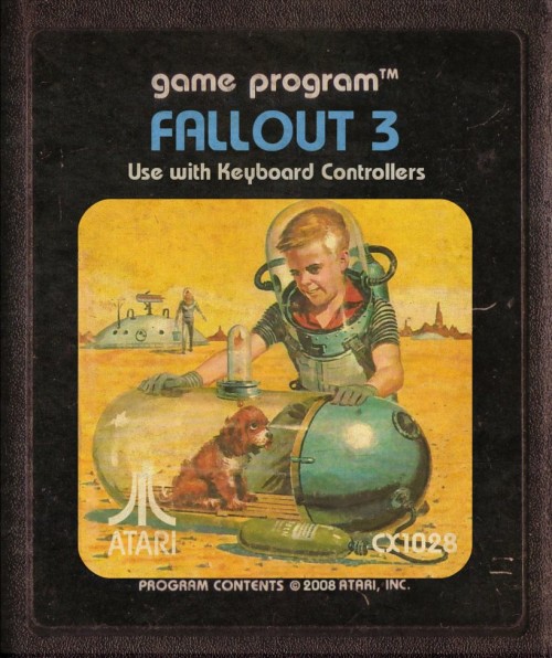 Fallout 3 Atari art