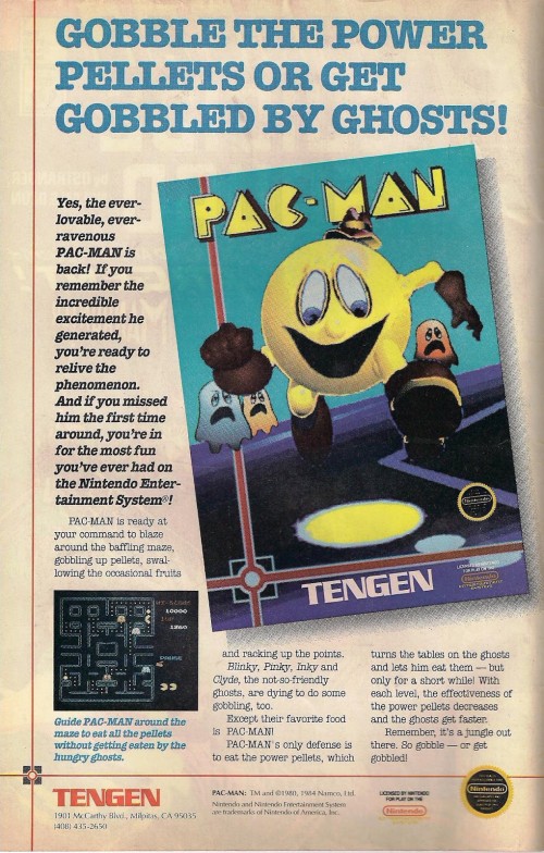 Tengen Pac Man