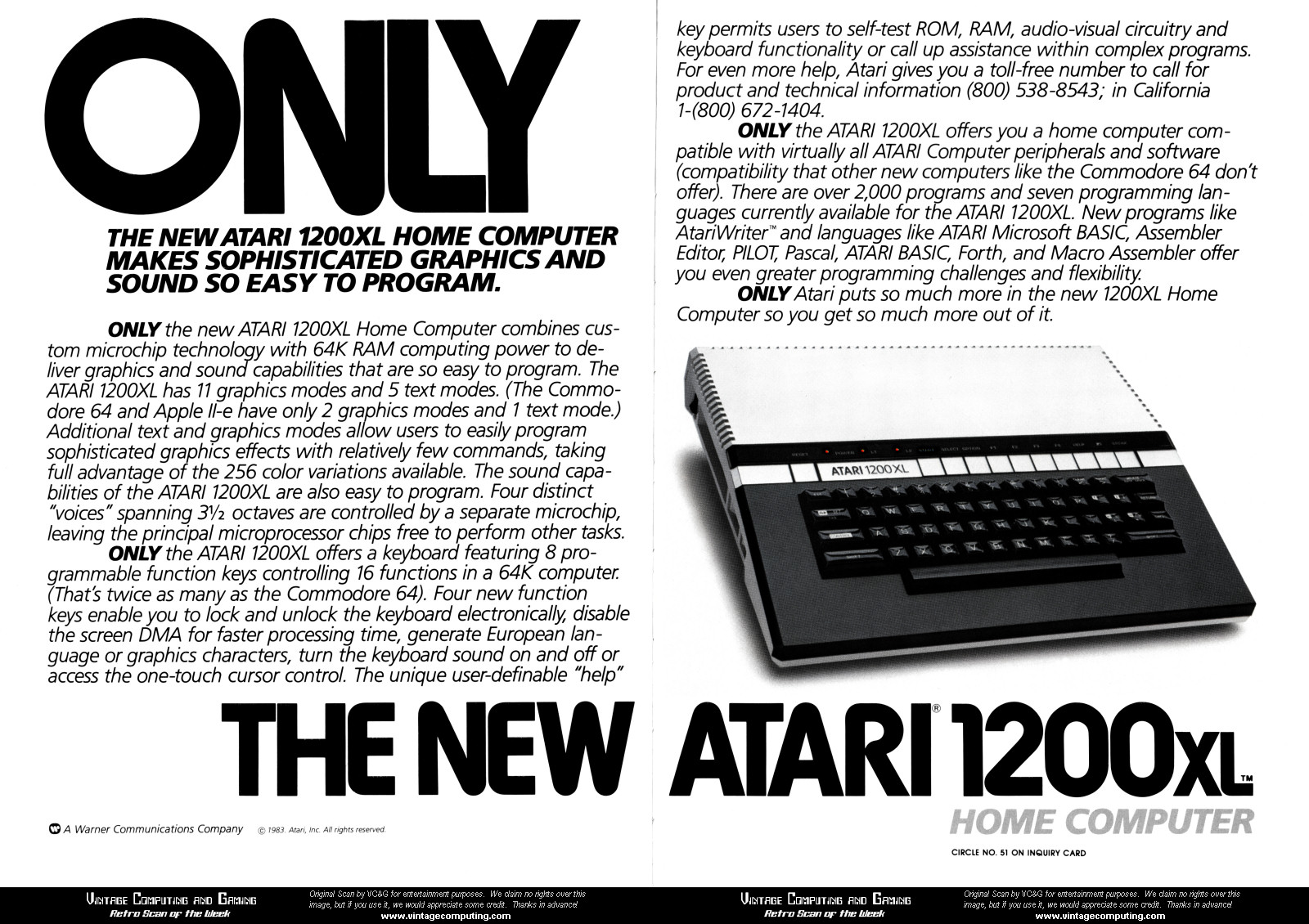Atari 1200 Ad
