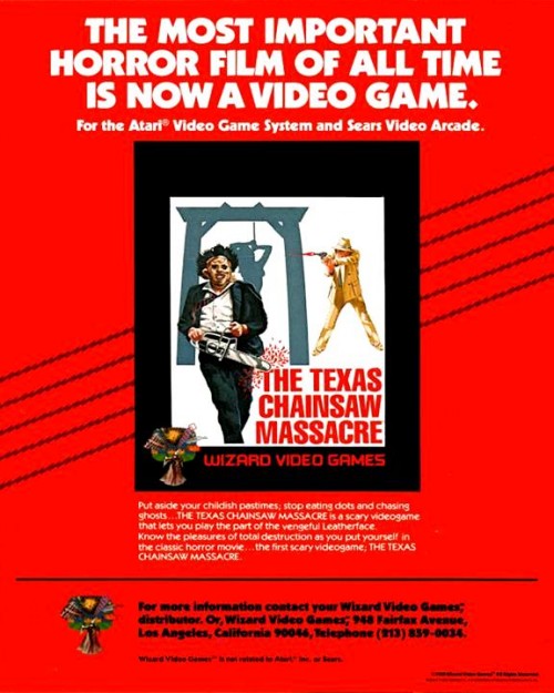 Texas Chainsaw Massacre ad