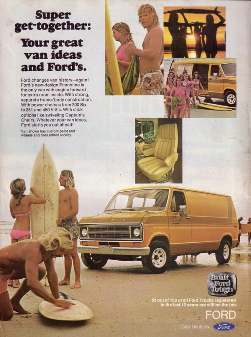 1970s Van Ad