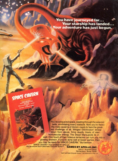 Space Cavern Ad