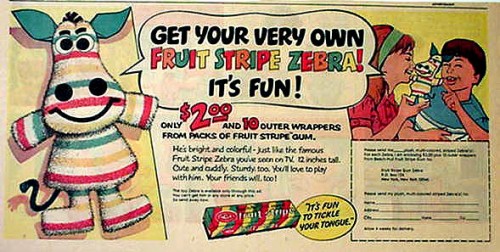 Fruit Stripes Ad