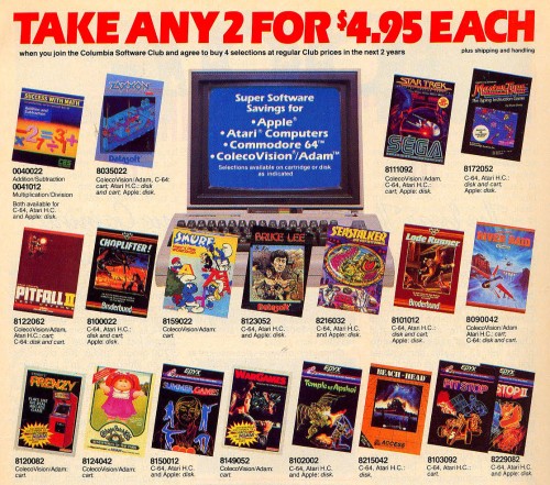 Columbia House Games