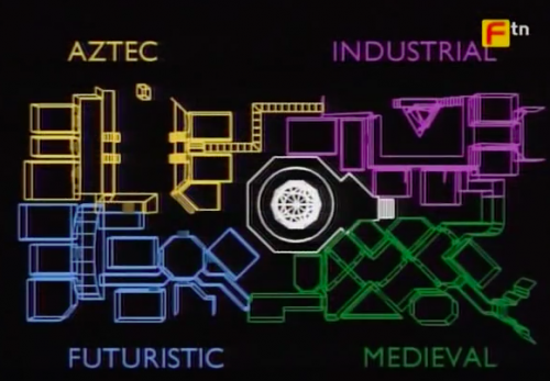 Crystal Maze Map