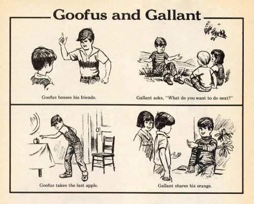 Goofus and Gallant